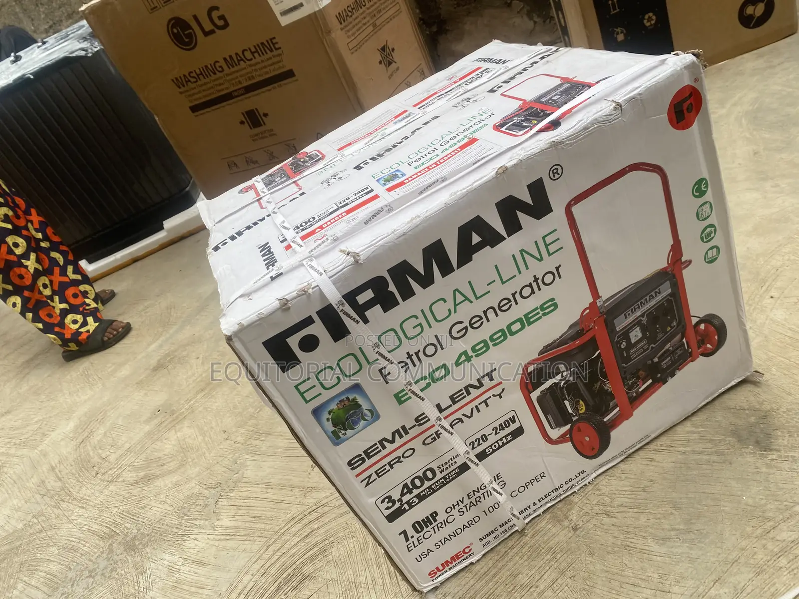 3400 Watts Firman Petrol Generator for Home