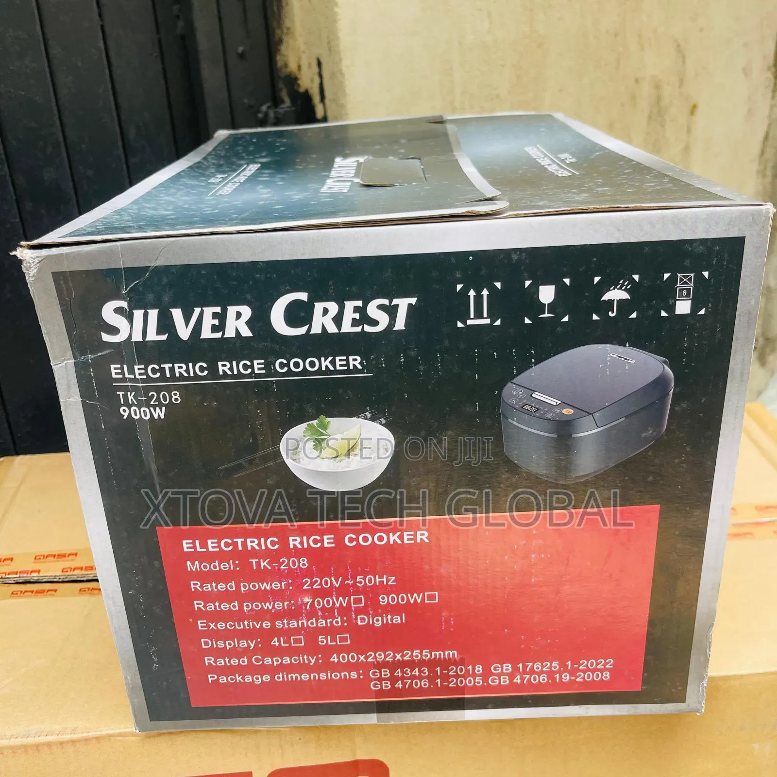 Silver Crest Digital Electric Rice Cooker