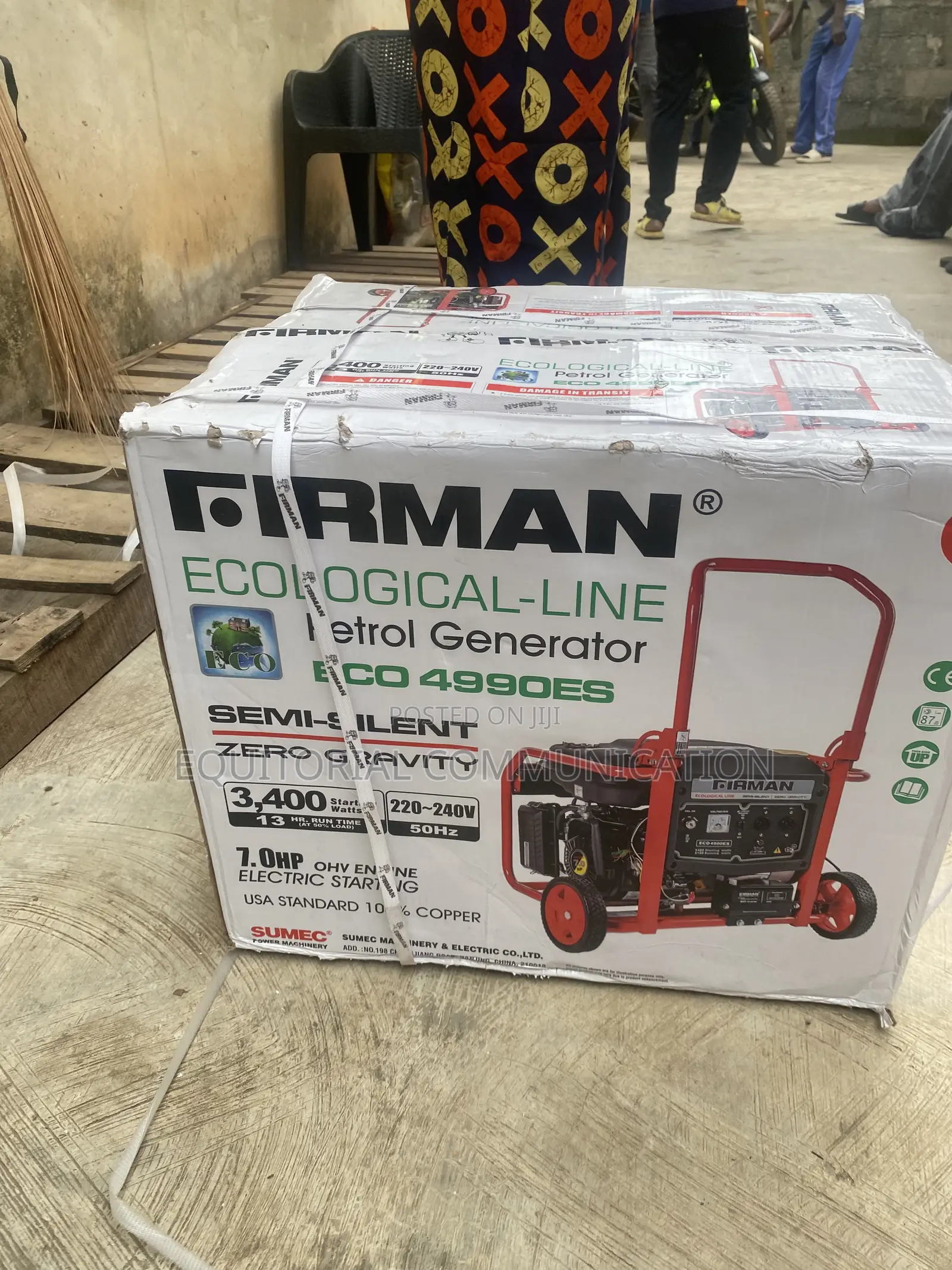 Firman ECO 4990ES 3.4KW Heavy Duty Generator