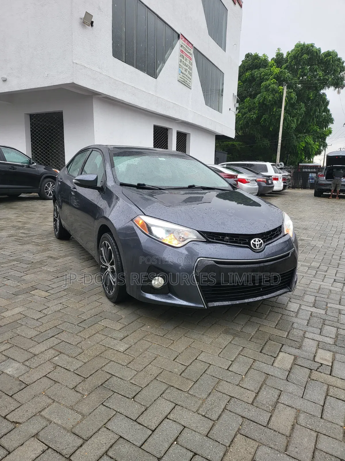 Toyota Corolla S Plus 4dr Sedan (1.8L 4cyl 6M) 2015 Gray