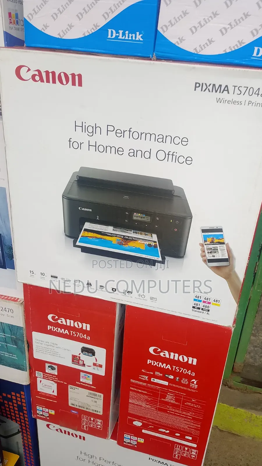 Canon Pixma 705a for Plastic Id Card