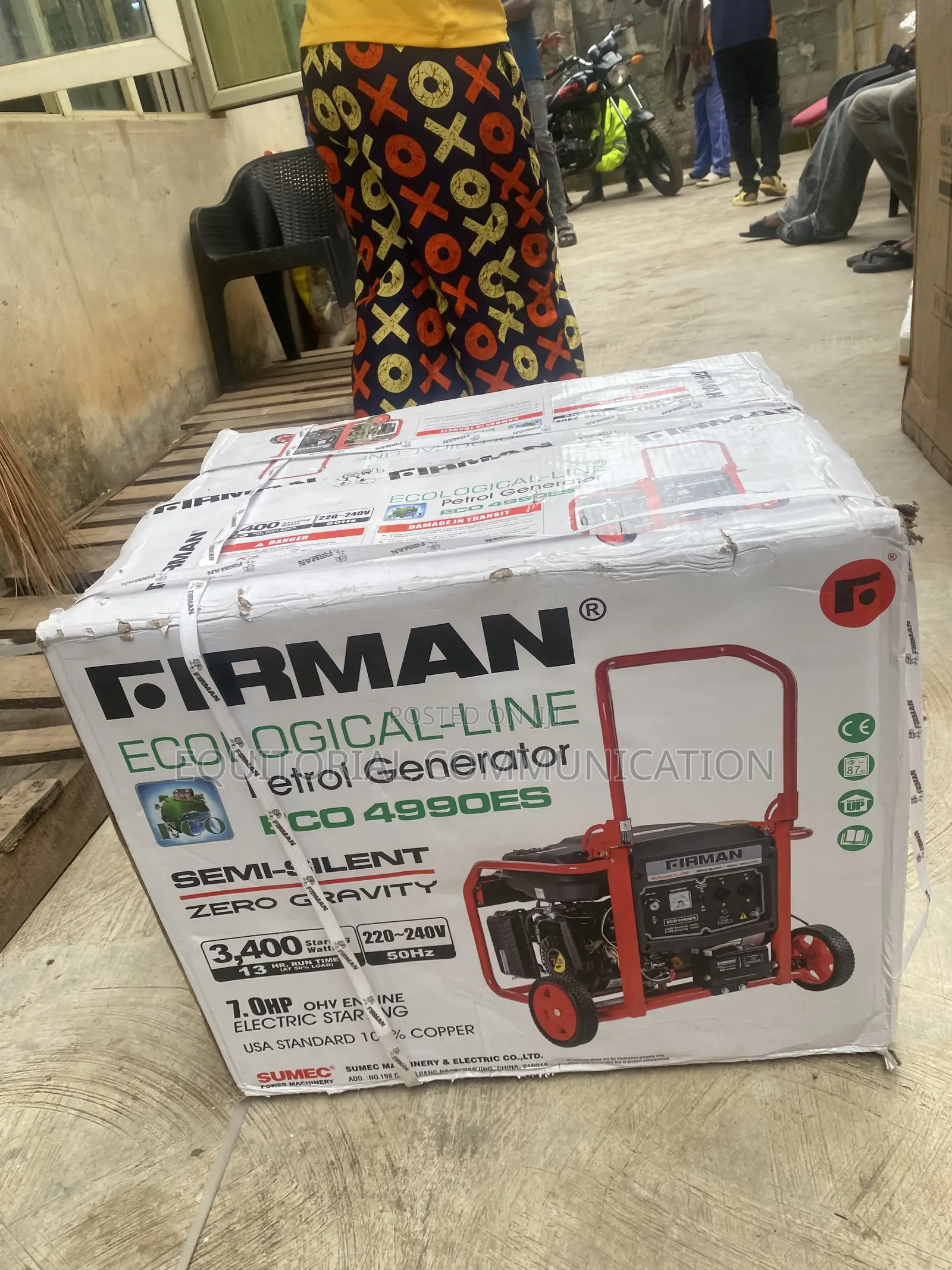 Firman 3.4KW Electric Start Petrol Generator