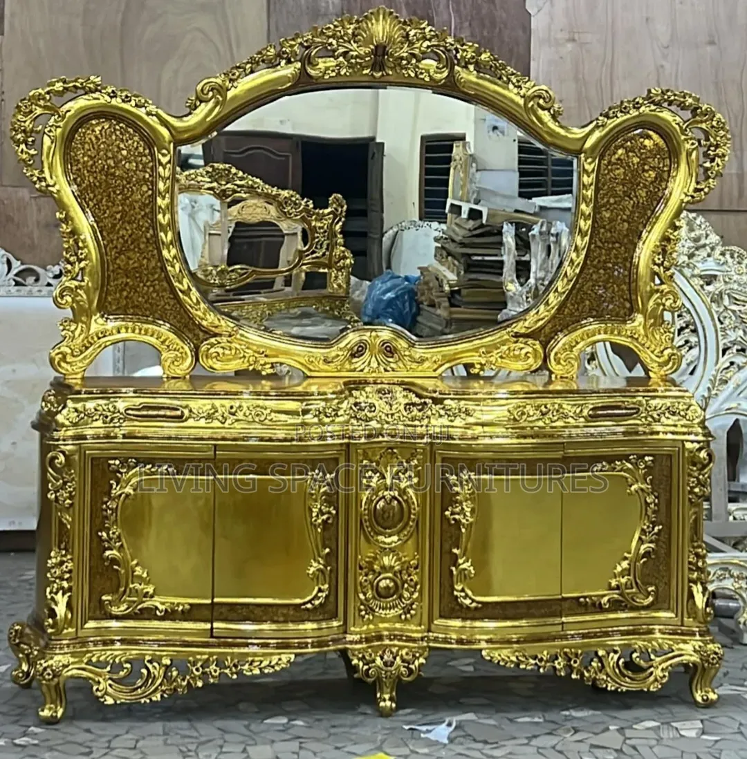 Royal Dining Set by 8Seaters With Sideboard Set and Wine Bar Unit