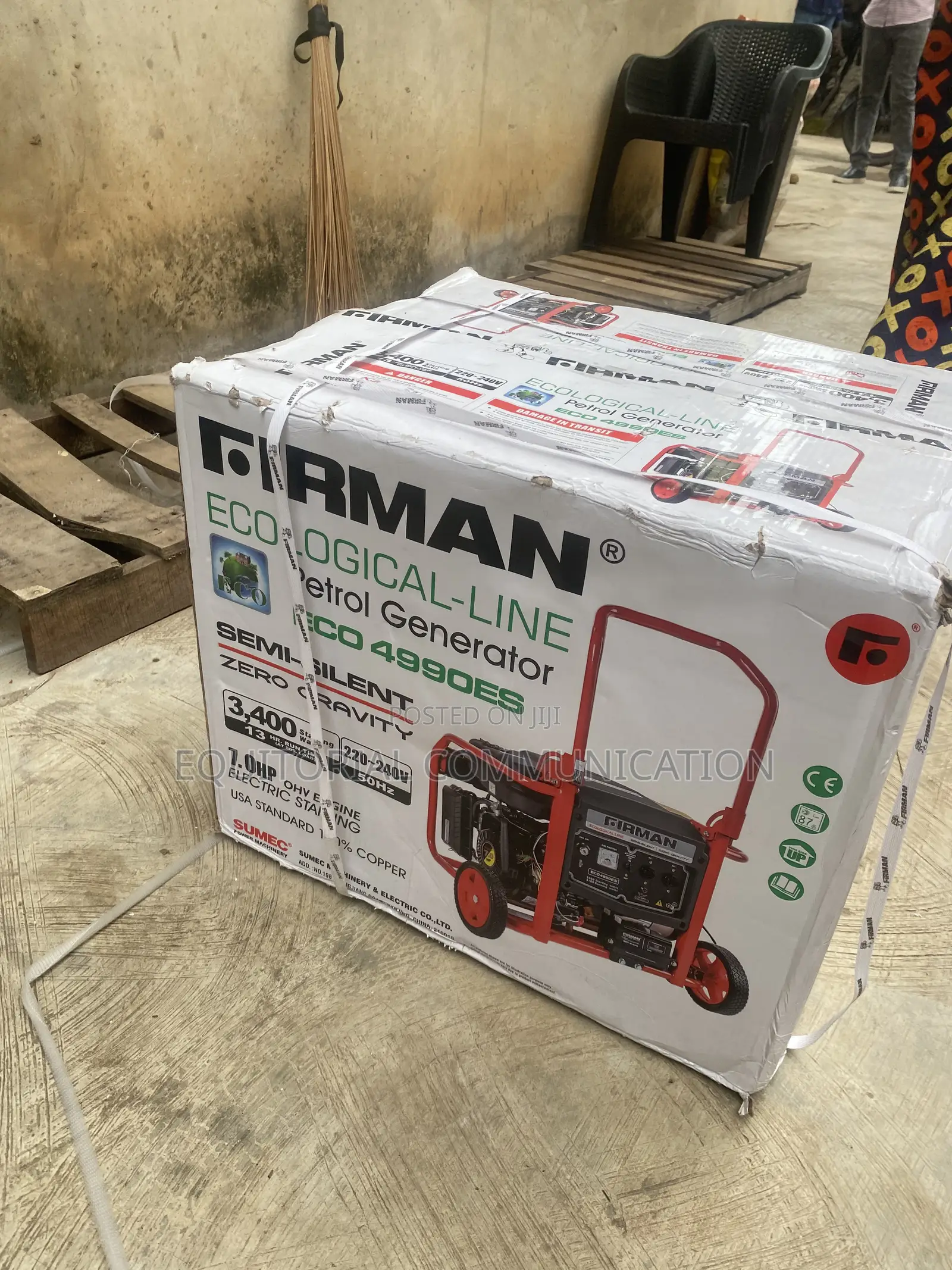 Firman Eco 4990es 220-240v 3.4kva Power Generator