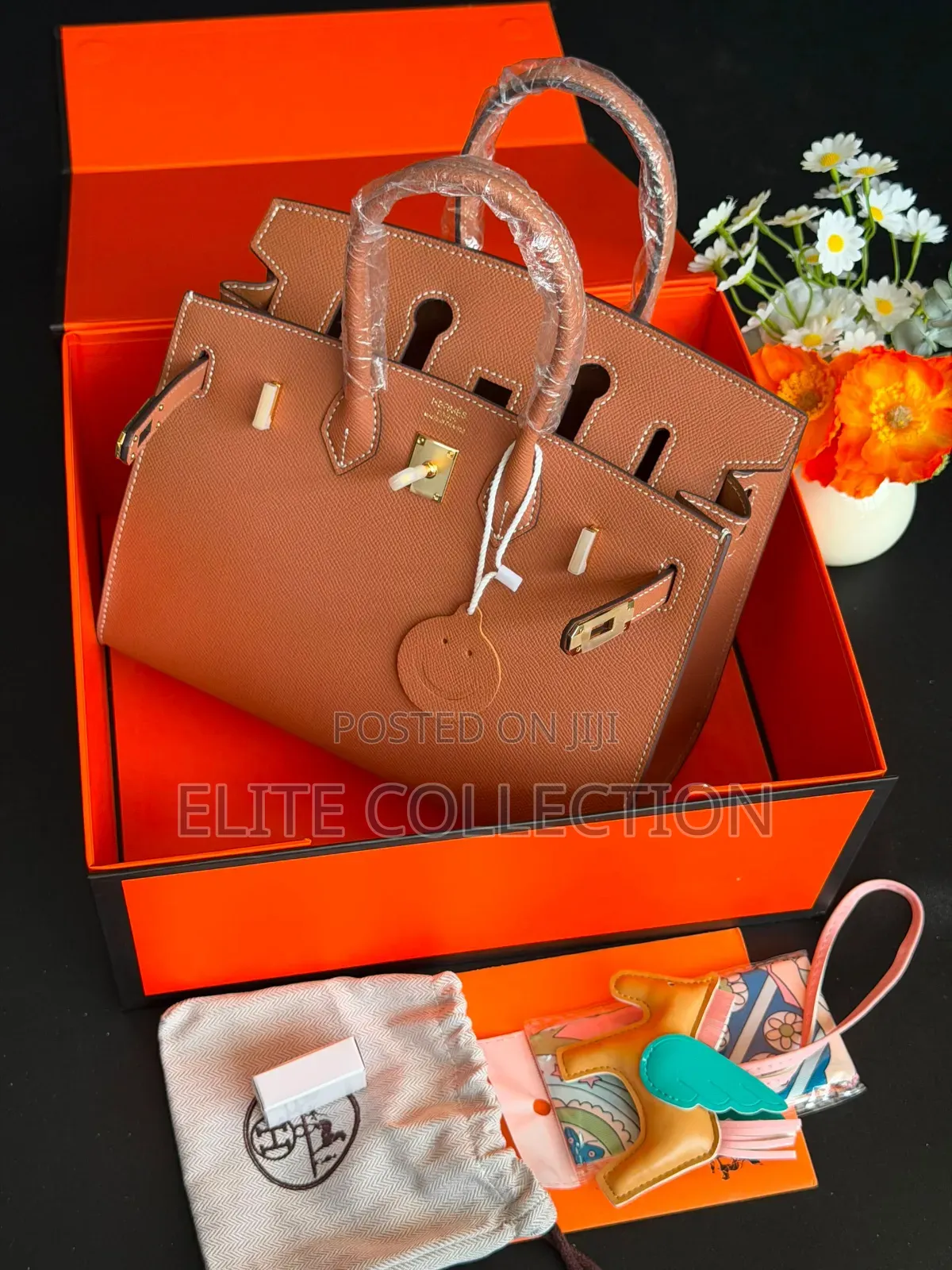 Luxury Hermes Epsom Leather Birkin Bag
 Colors as Displayed
Size25cm