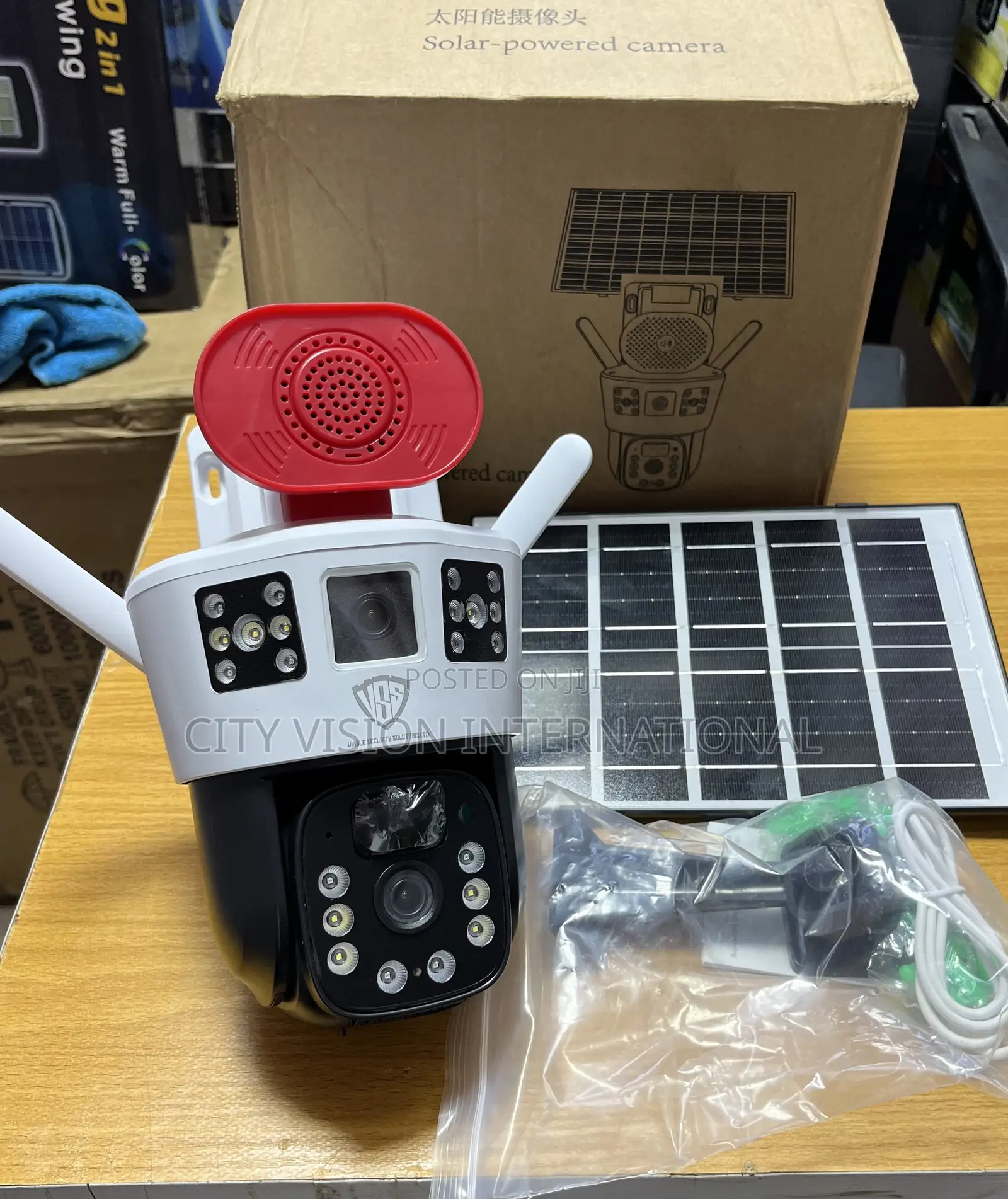 Okam Dual Lens Solar Camera