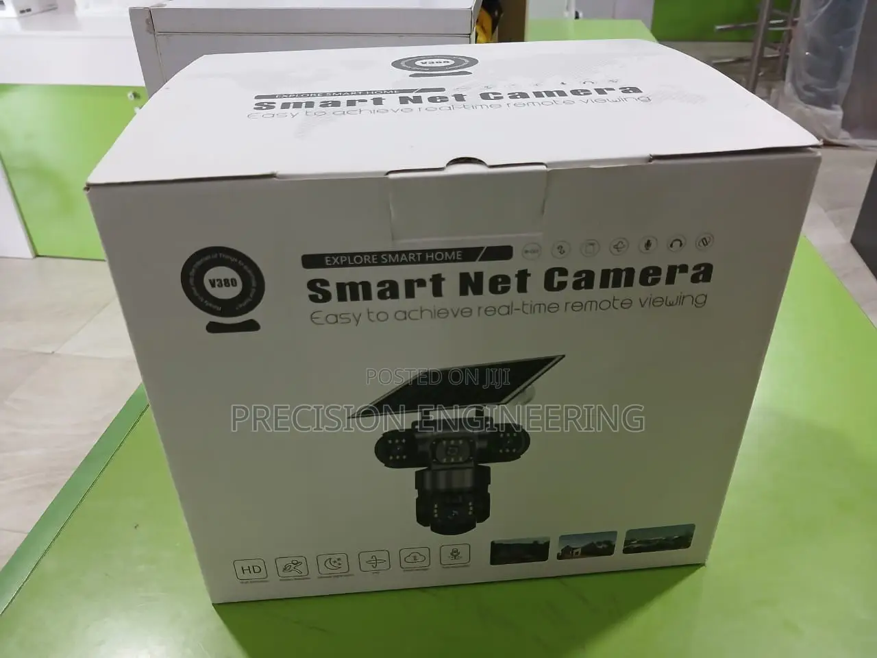 V380 Pro VTS28 4G Solar Powered PTZ CCTV Outdoor Camera (EU Version)