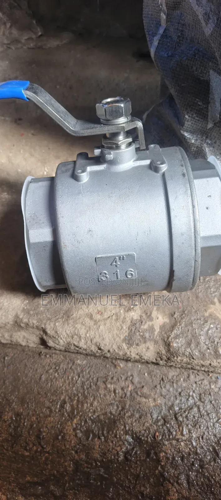 4-Inch 316 Stainless Ball Valve