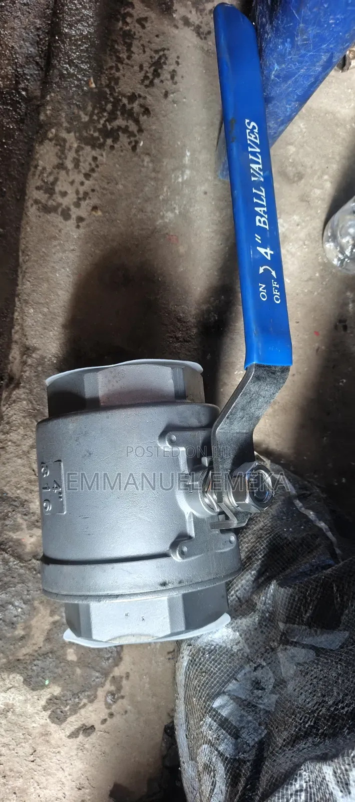 4-Inch 316 Stainless Ball Valve