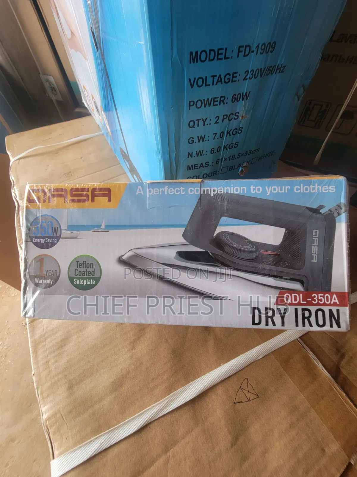 Qasa Dry Pressing Iron