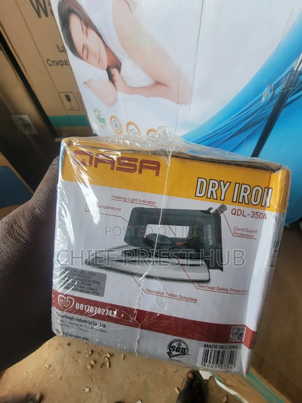 Qasa Dry Pressing Iron