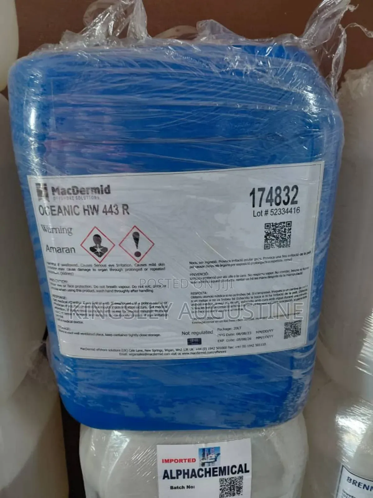 Macdermid Divendre Solutions Oceanic Hw 443 R