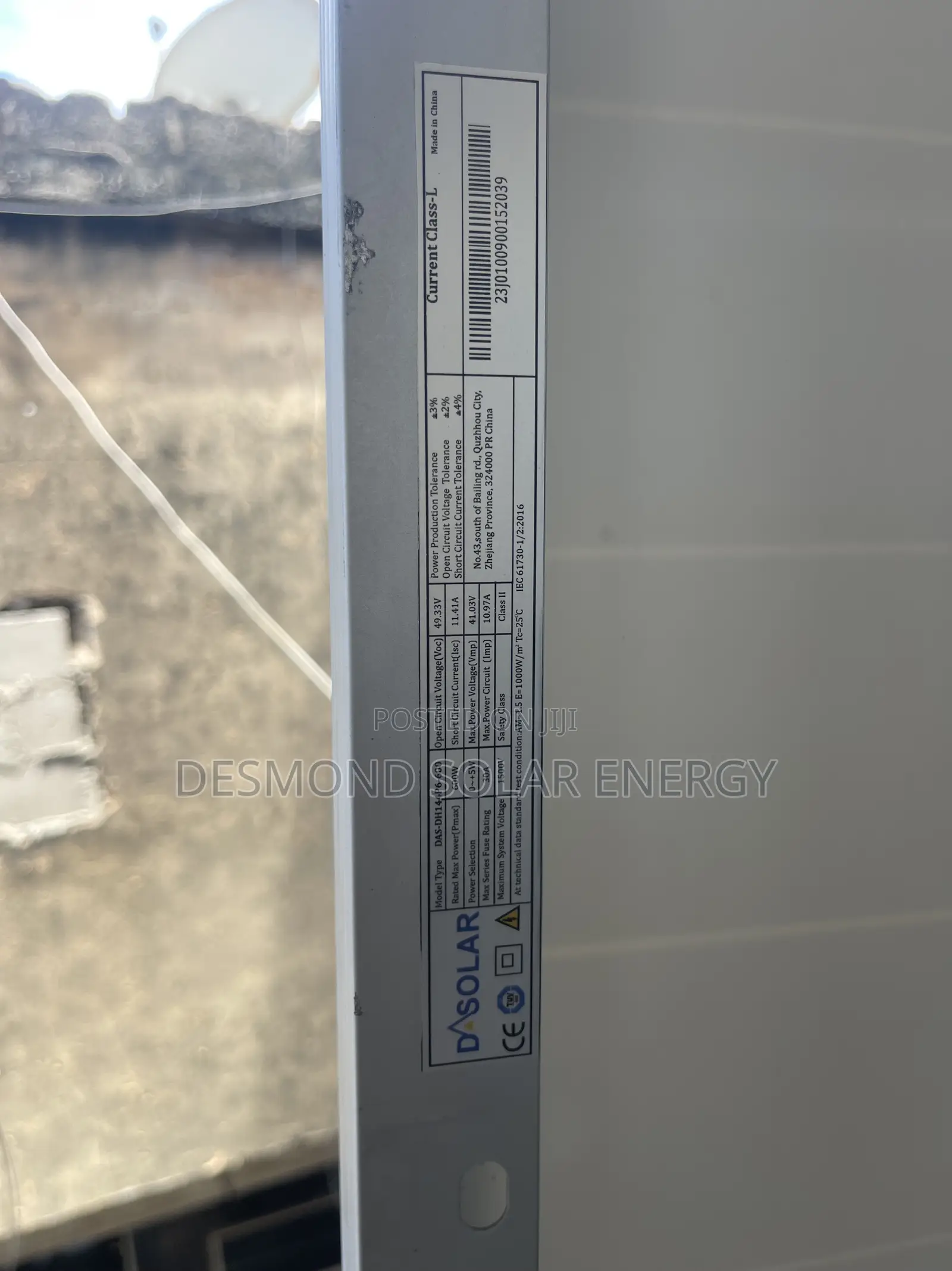 600w DA Solar Panels Is Available Now and Your Location Is Not a Probl