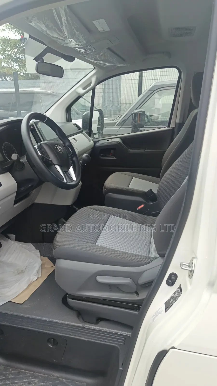 New Toyota HiAce 2025 White