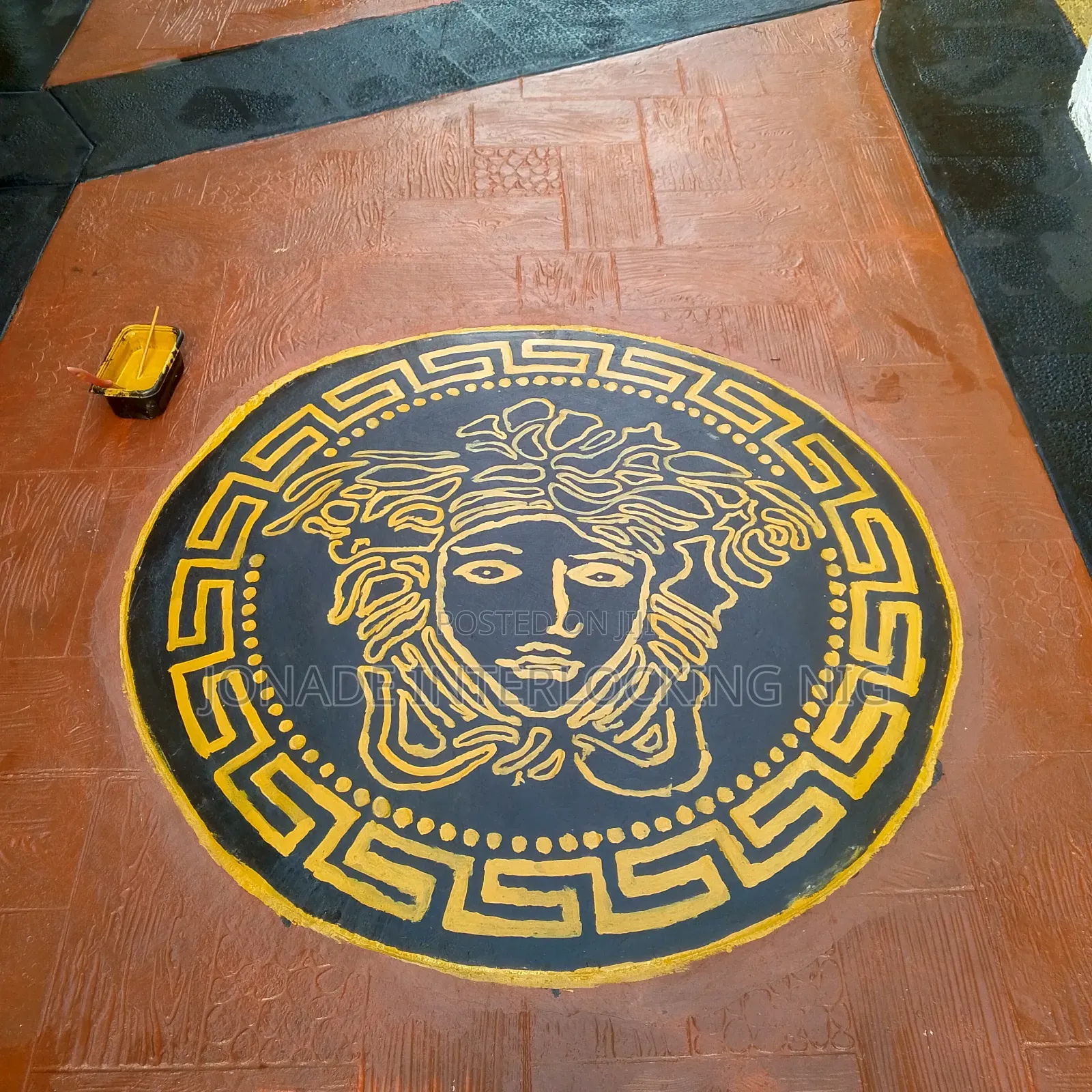 3D Stamped Floor