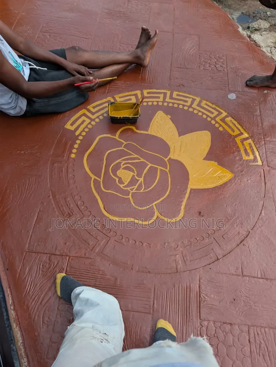 3D Stamped Floor