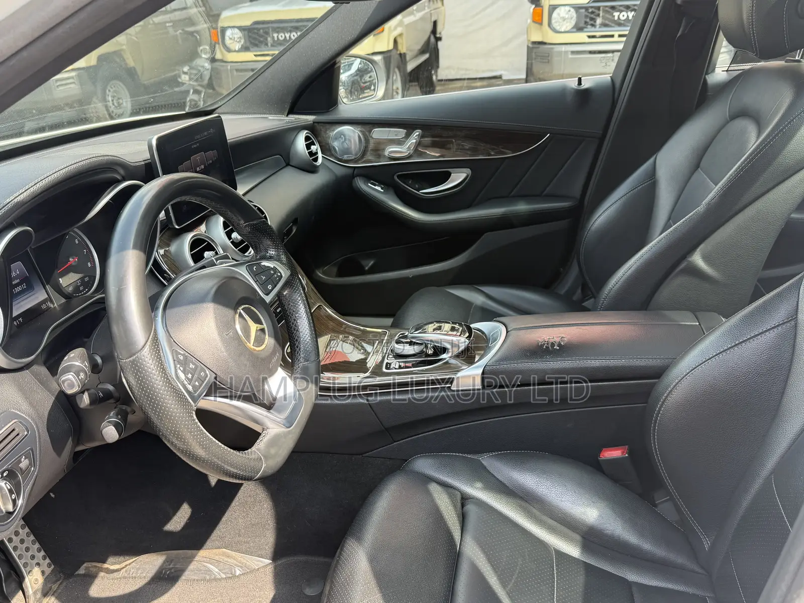 Mercedes-Benz C400 4Matic AWD Sedan (3.0L V6 7A) 2015 White