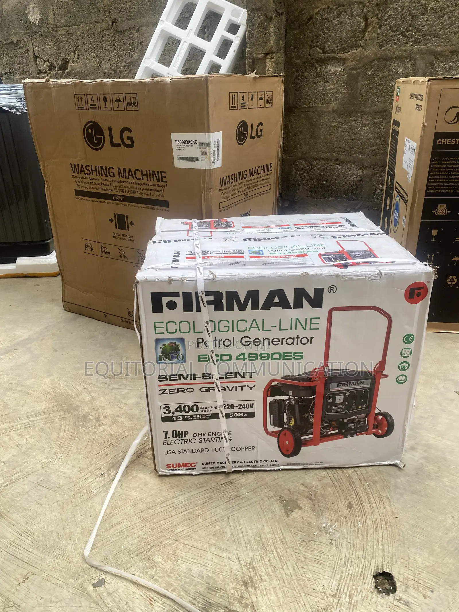 Firman ECO 4990ES 3.4KW Portable Power Generator