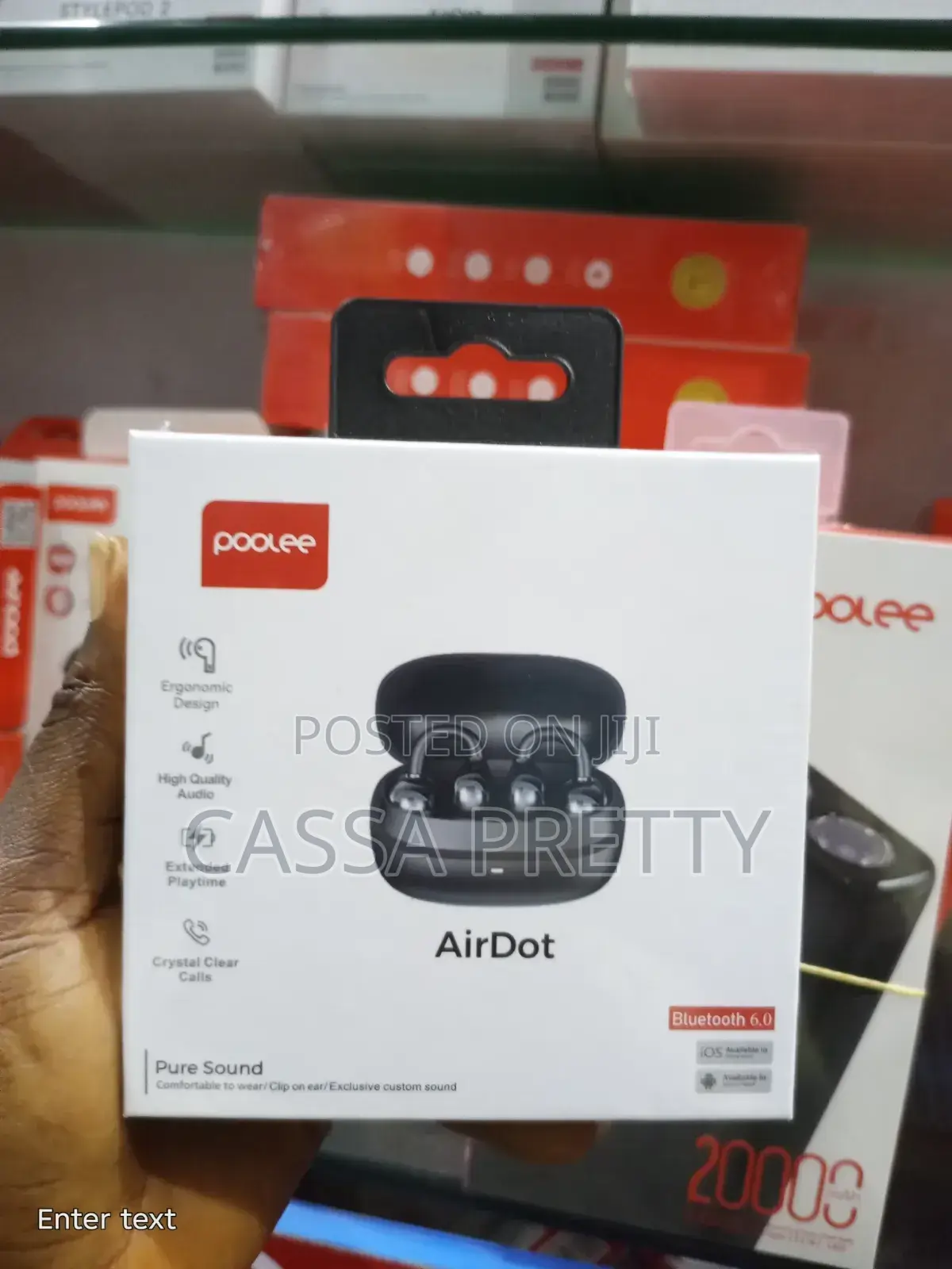 Poolee AirDot - Clip-on Ear Earbuds
