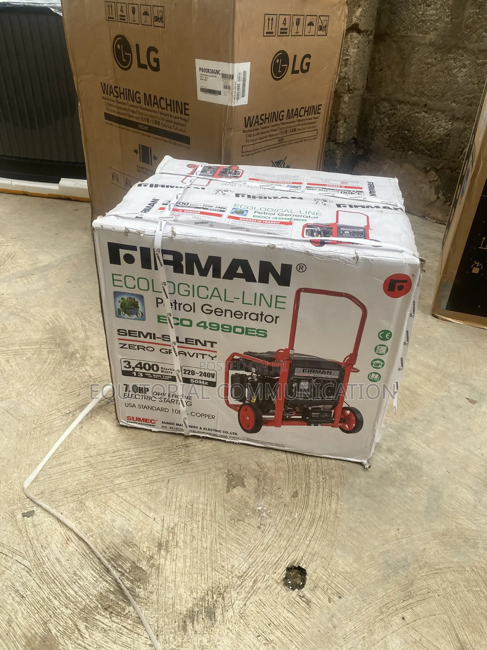 Brand New 3400W Firman Electric Generator
