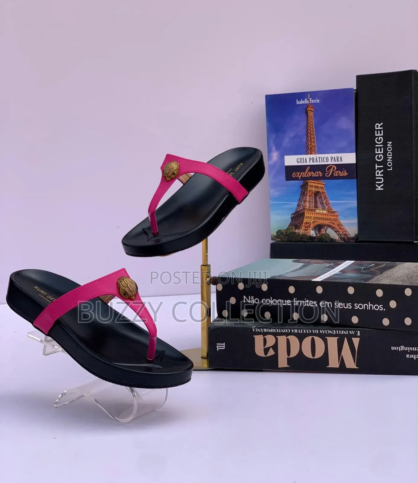 High Quality Luxury Kurt Geiger Slippers