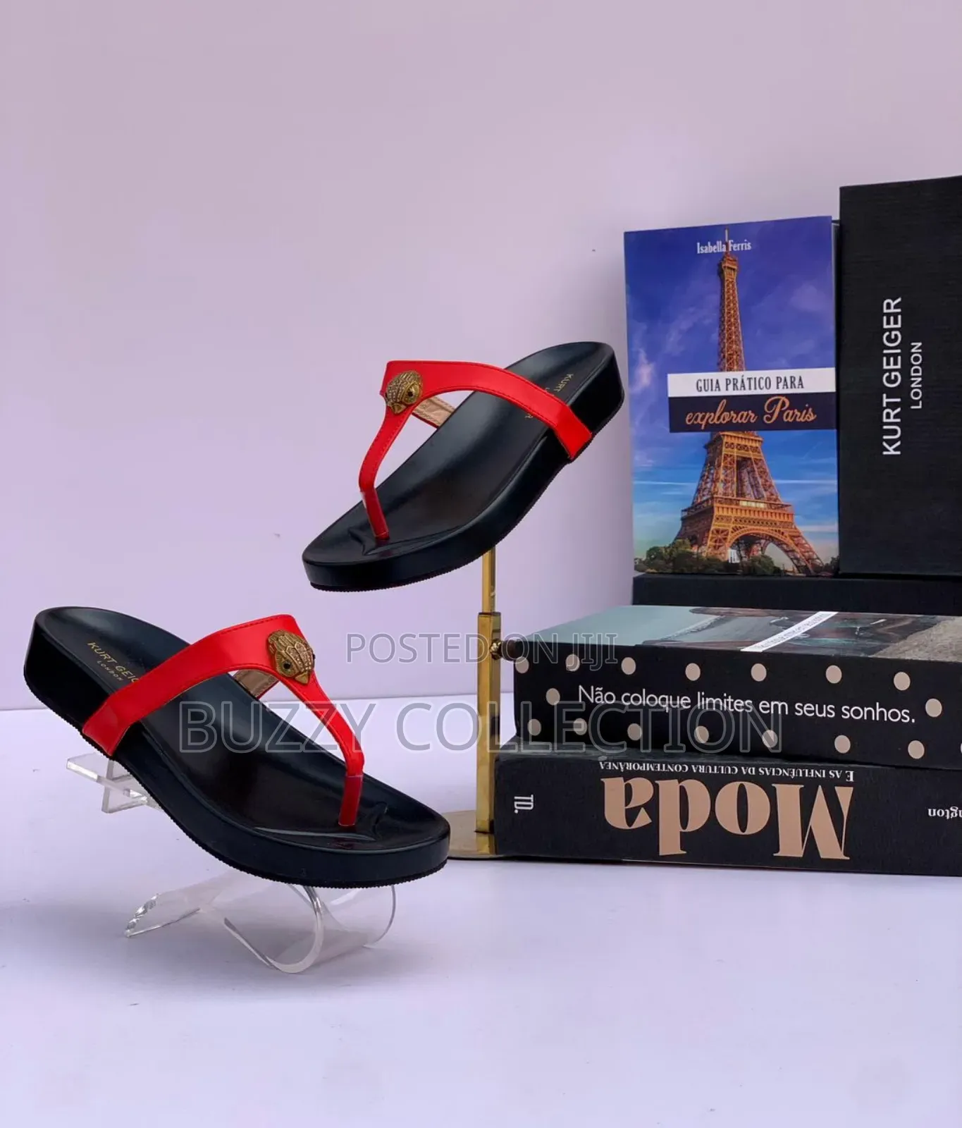 High Quality Luxury Kurt Geiger Slippers