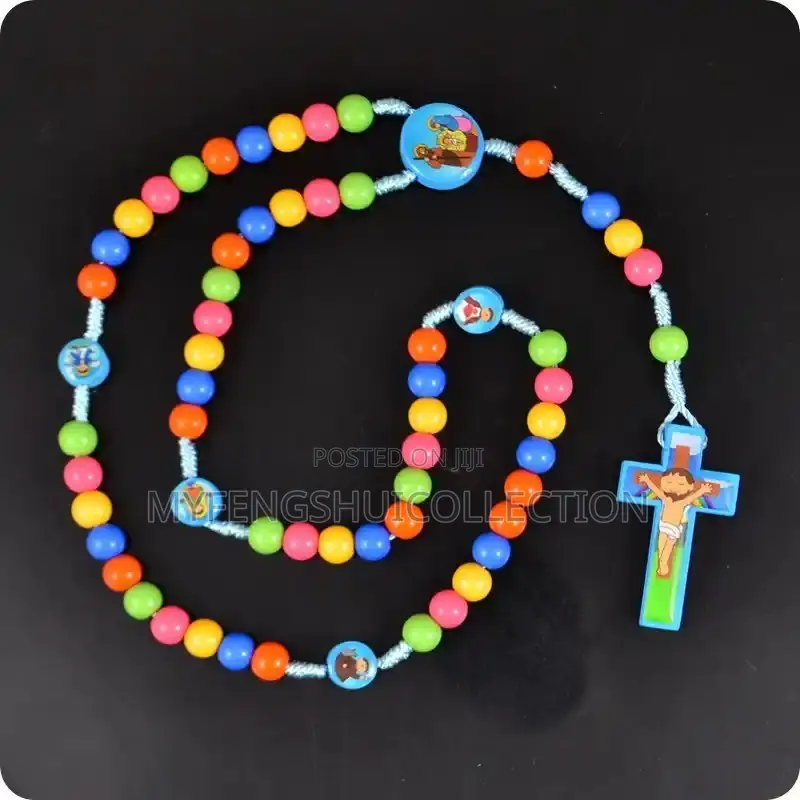 Blessed Kiddies Blue Catholic Chaplet Rosary