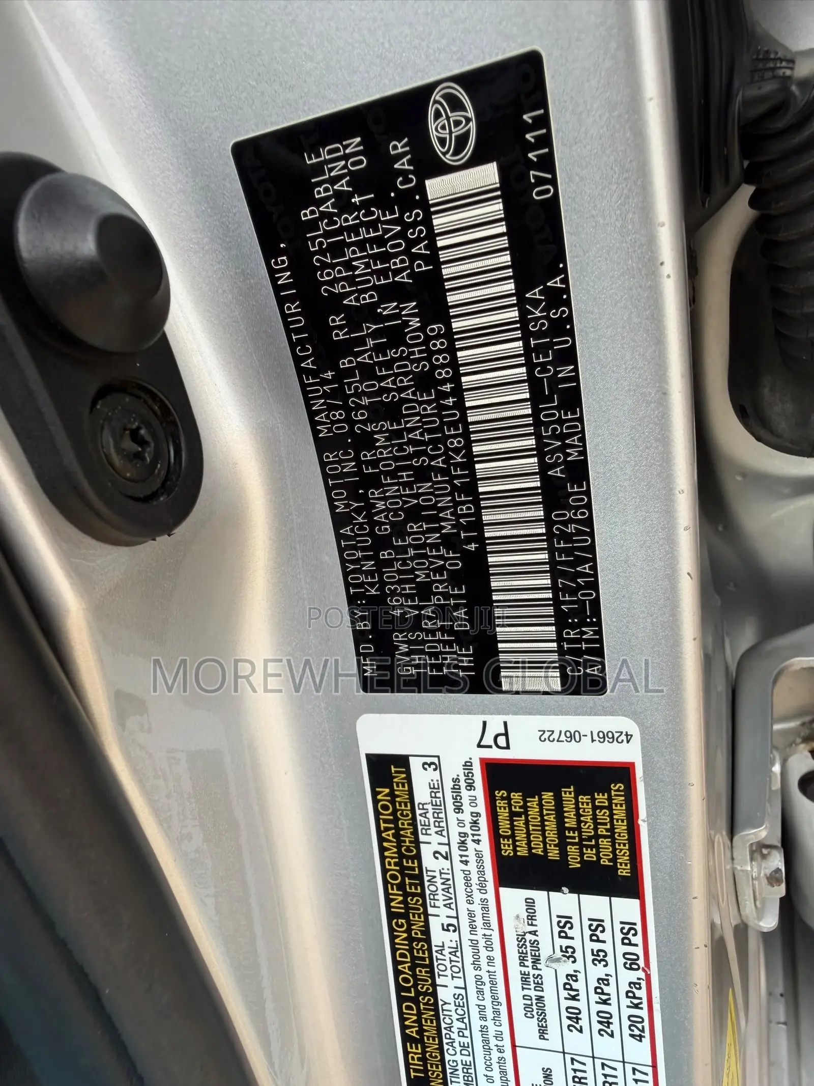 Toyota Camry SE 4dr Sedan (2.5L 4cyl 6A) 2014 Silver