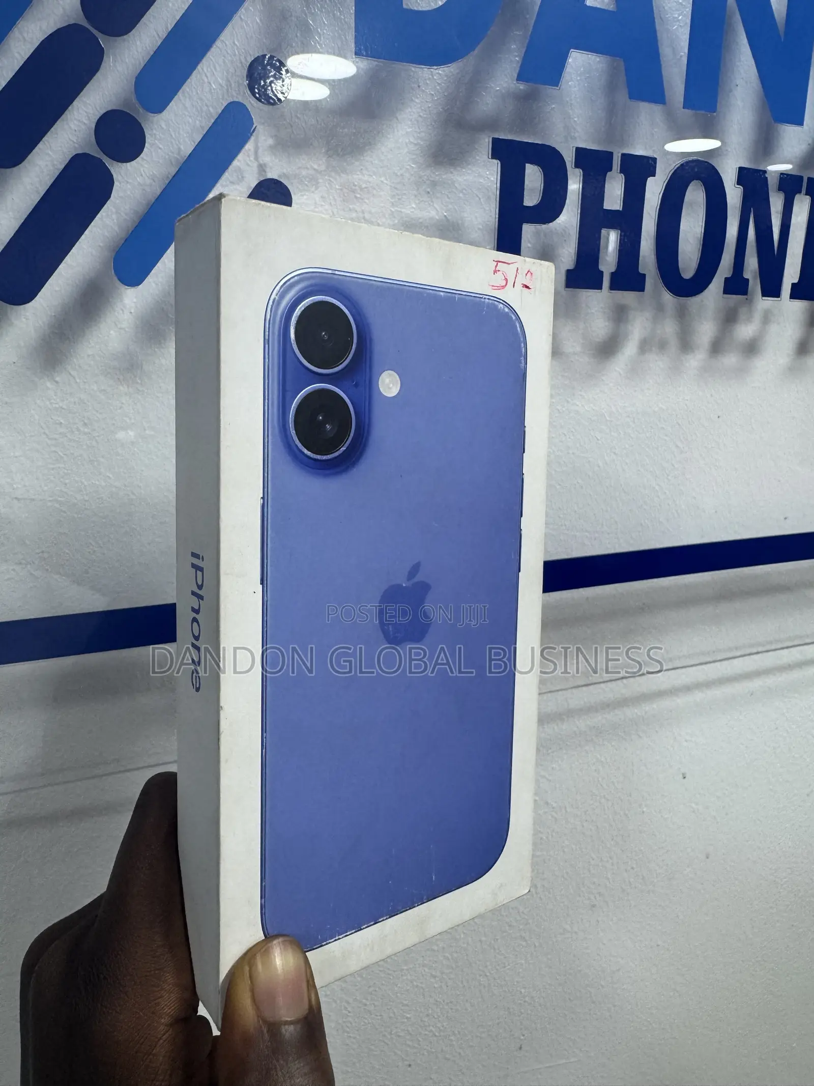 New Apple iPhone 16 512 GB Blue