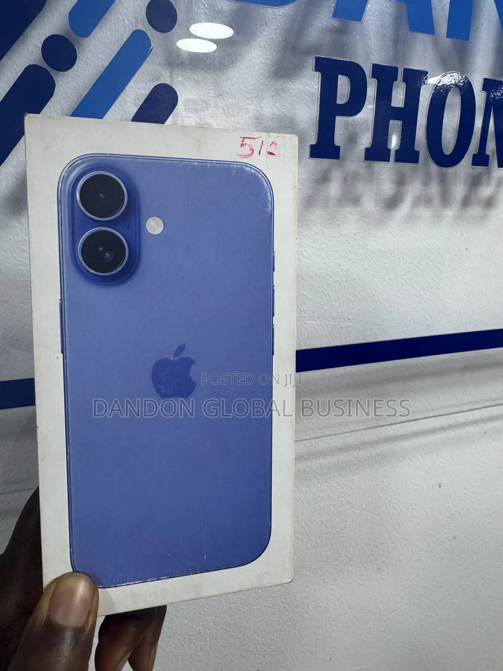 New Apple iPhone 16 512 GB Blue