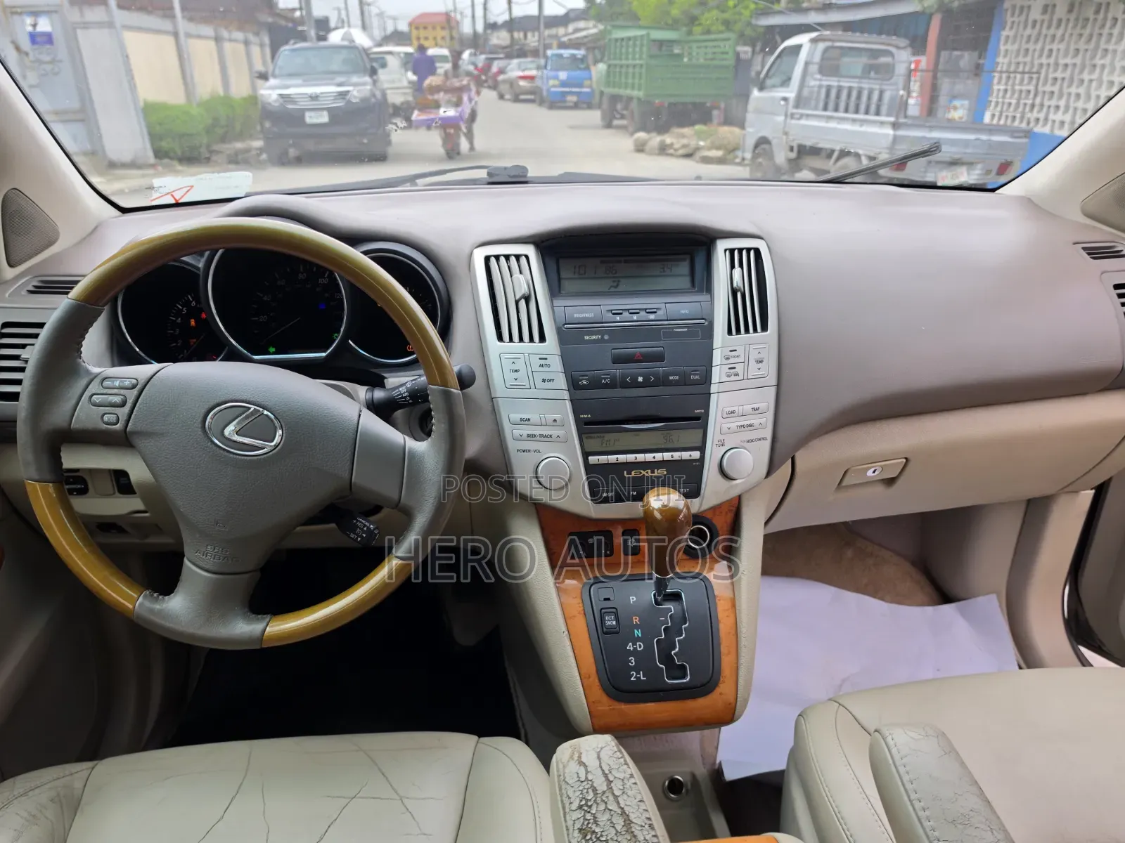 Lexus RX 350 AWD 2008 Gold