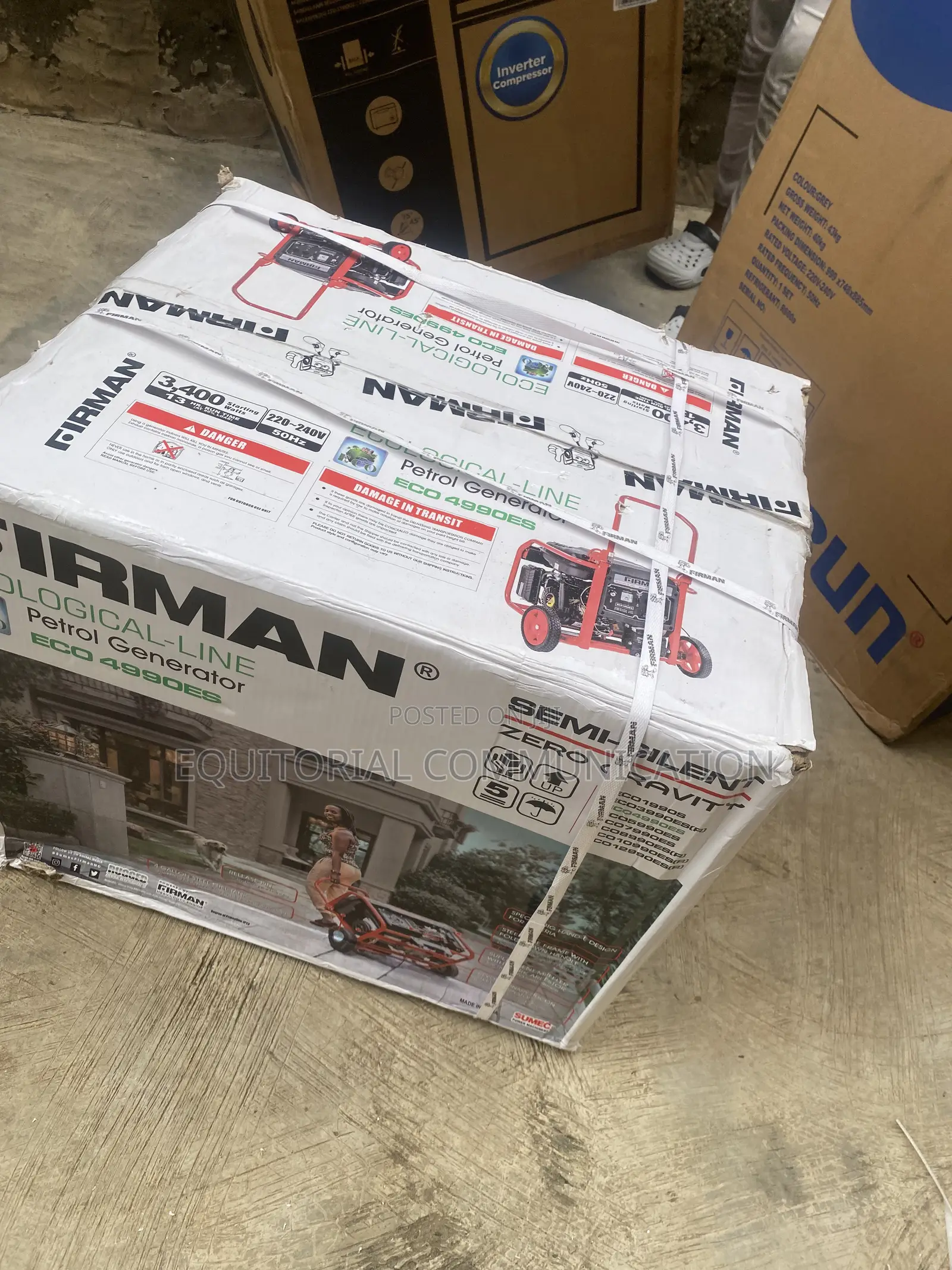 Firman 3400W Petrol Backup Power Generator