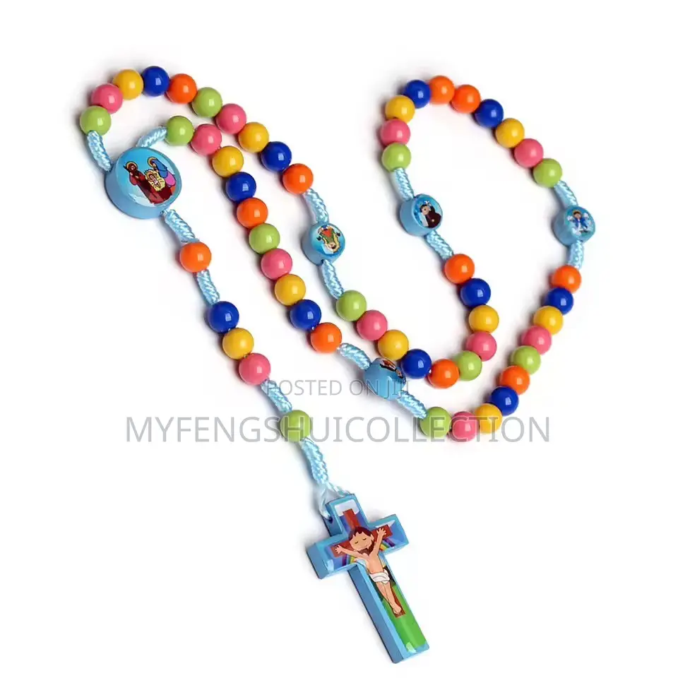 Blessed Kiddies Blue Catholic Chaplet Rosary