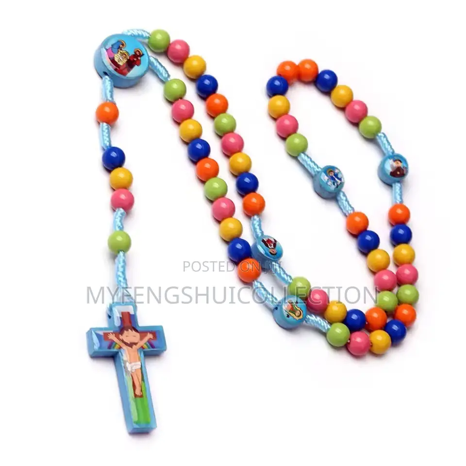 Blessed Kiddies Blue Catholic Chaplet Rosary
