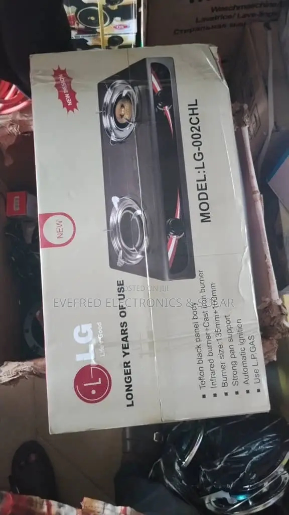 Brand New LG , Double Burner Gas Cooker