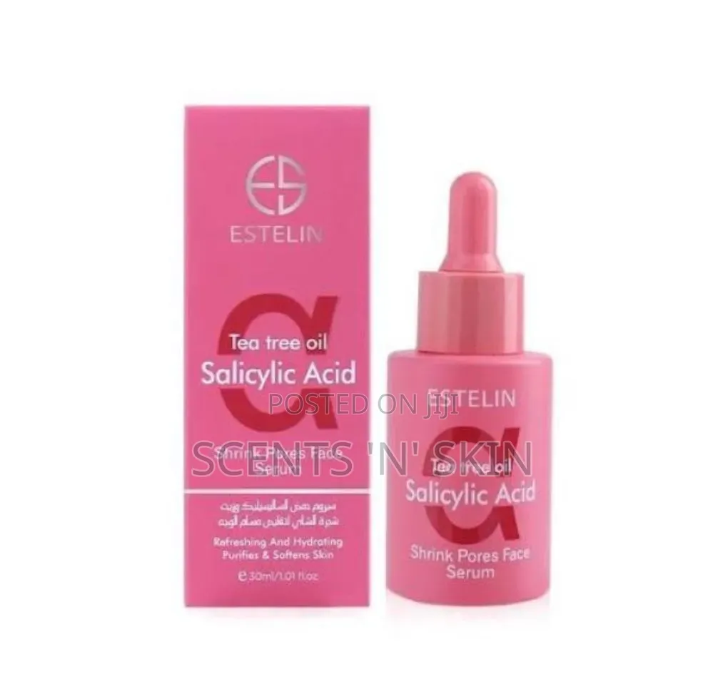 Estelin Tea Tree Oil Salicylic Acid Shrink Pores Face Serum