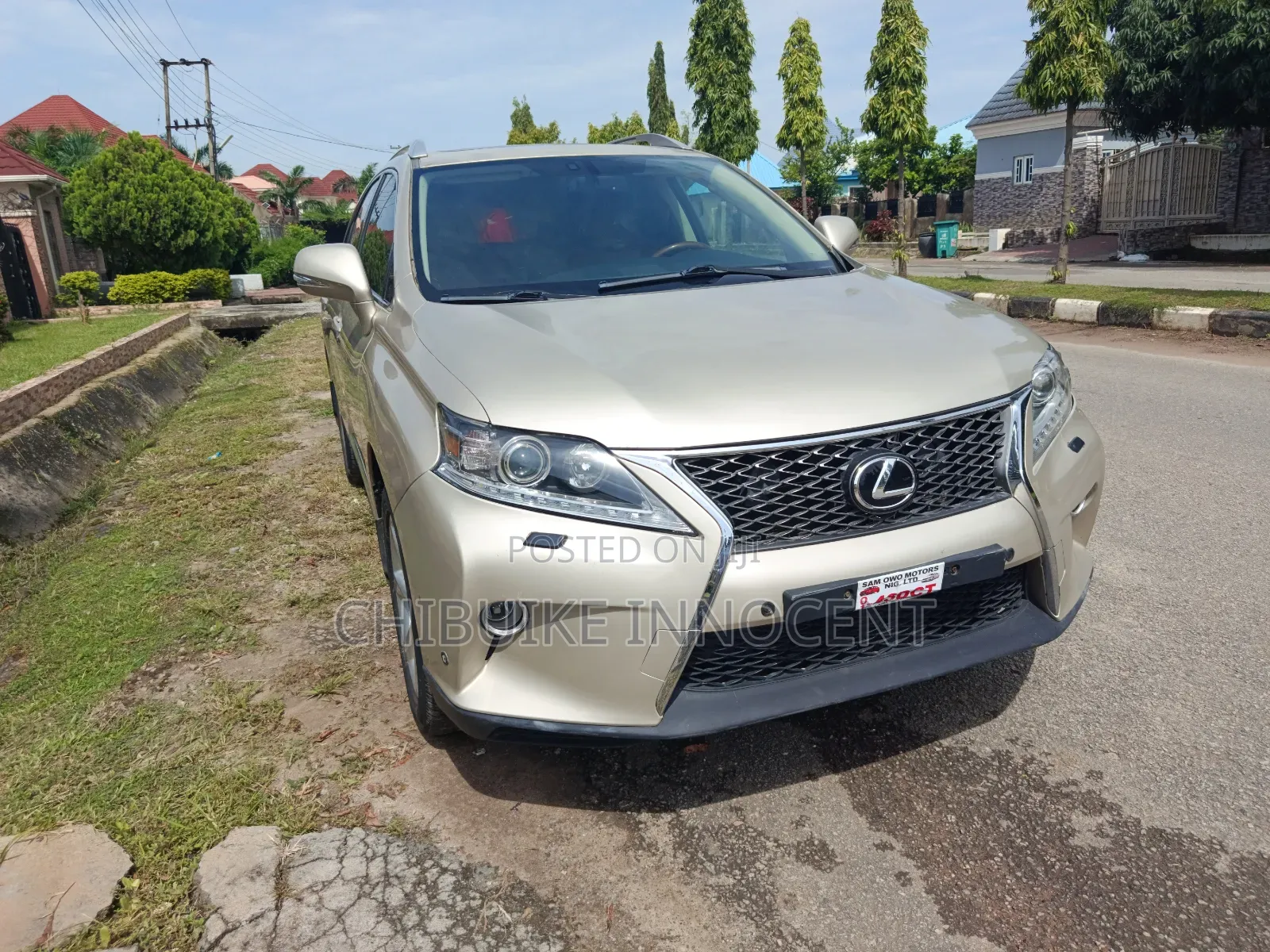 Lexus RX 2015 Gold