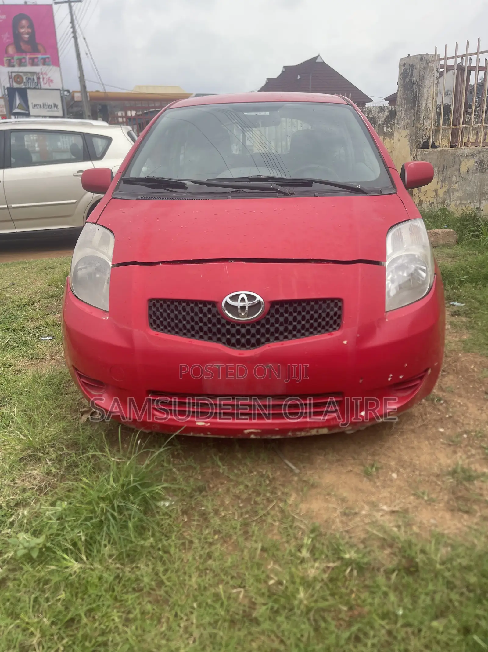 Toyota Yaris 2007 Red