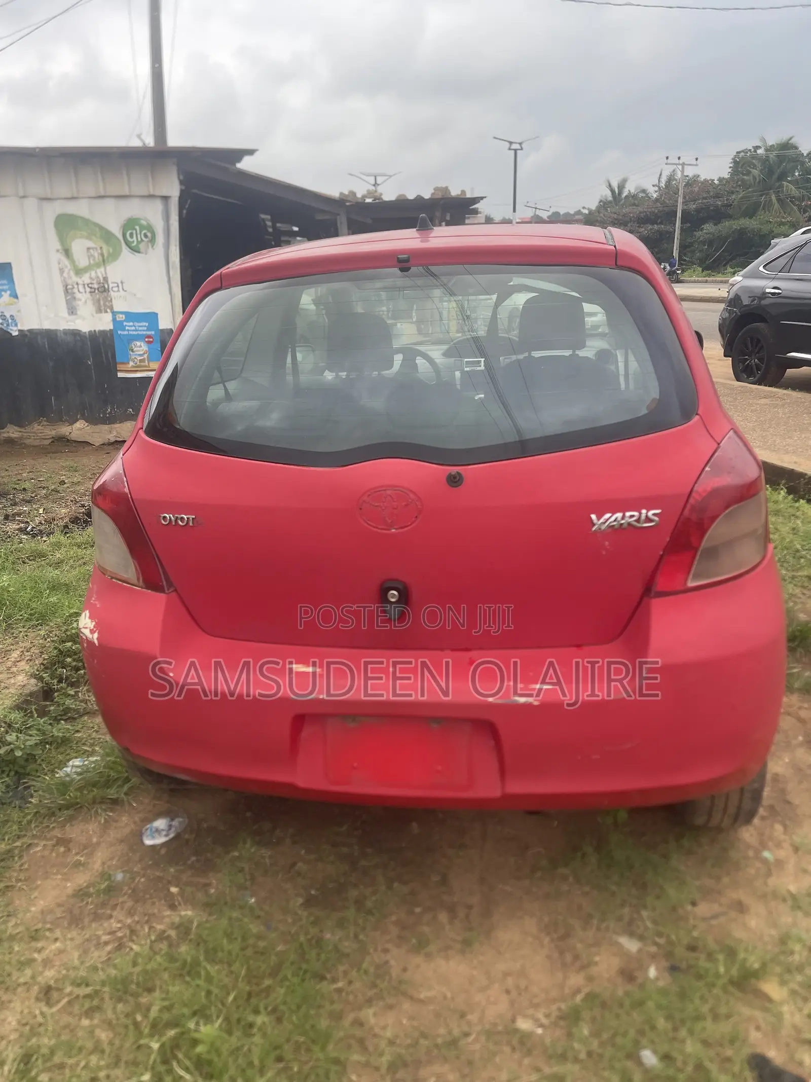 Toyota Yaris 2007 Red