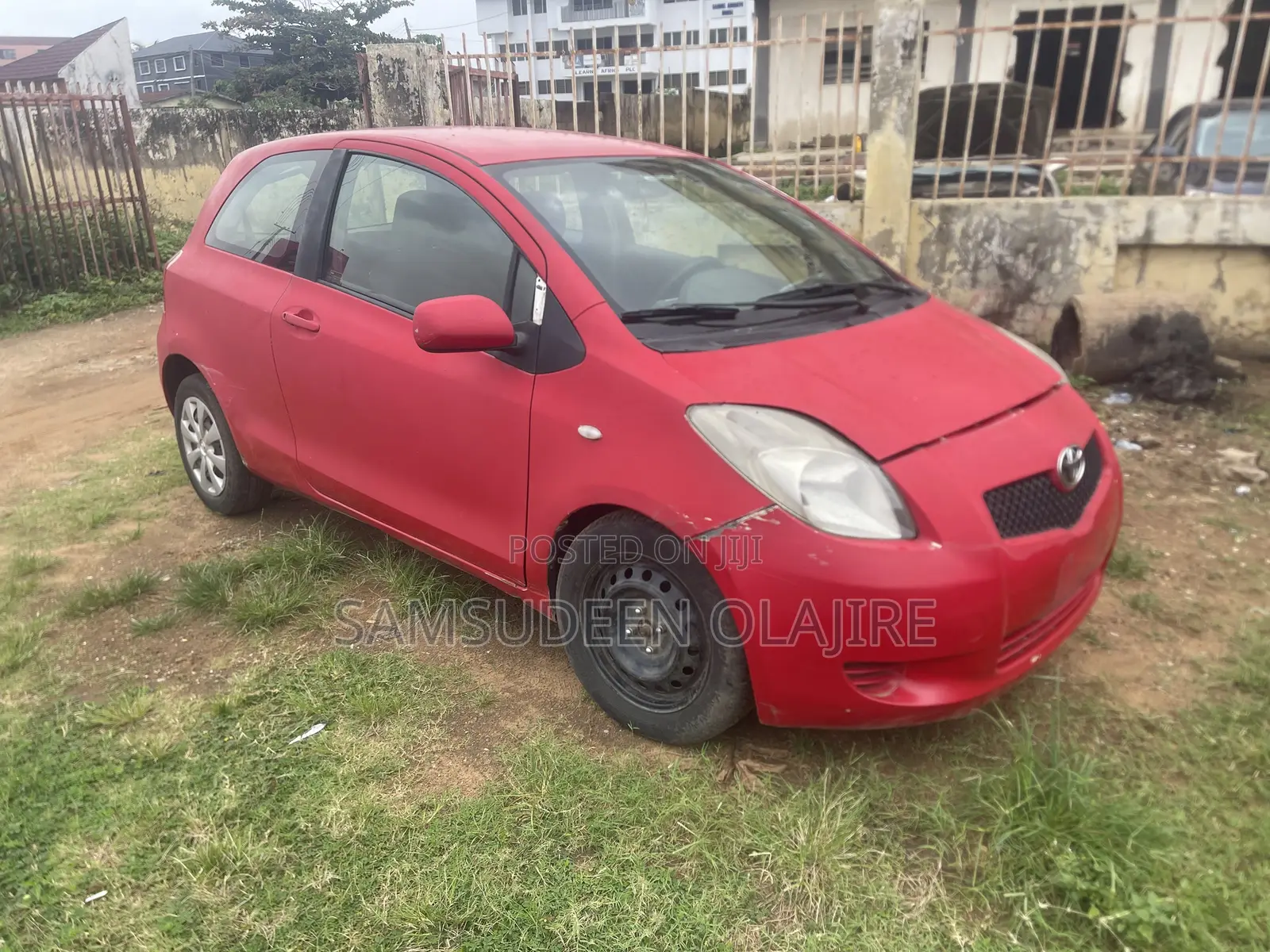 Toyota Yaris 2007 Red