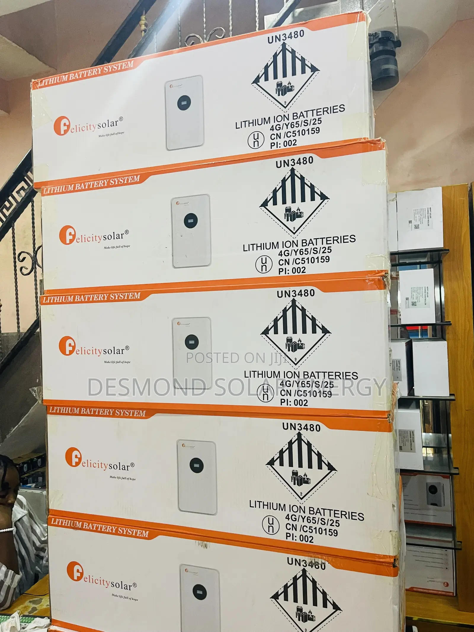 5.12kwh 51.2v Felicity Lithium Ion Batteries Very Much Available Now