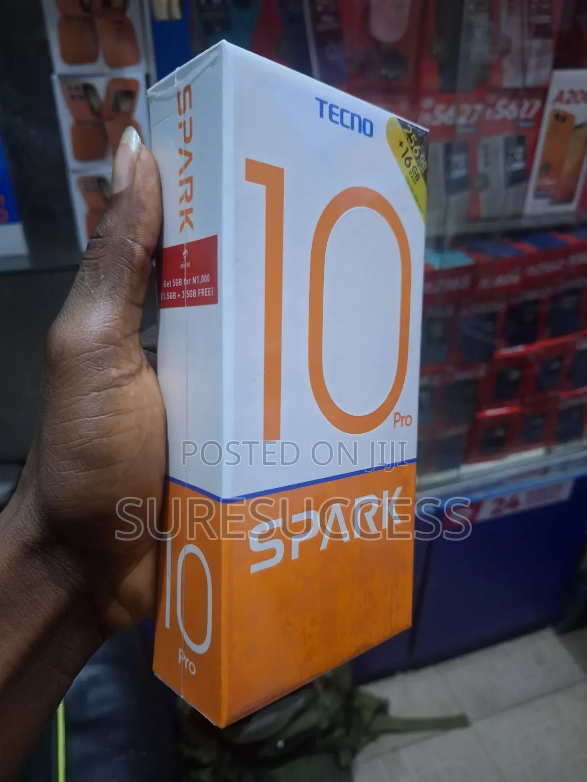 New Tecno Spark 10 Pro 256 GB Black