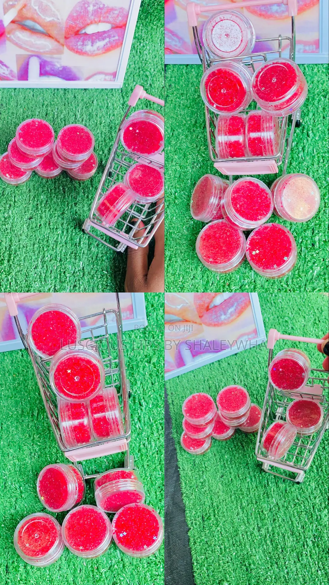Strawberry Exfoliating Lip Scrub