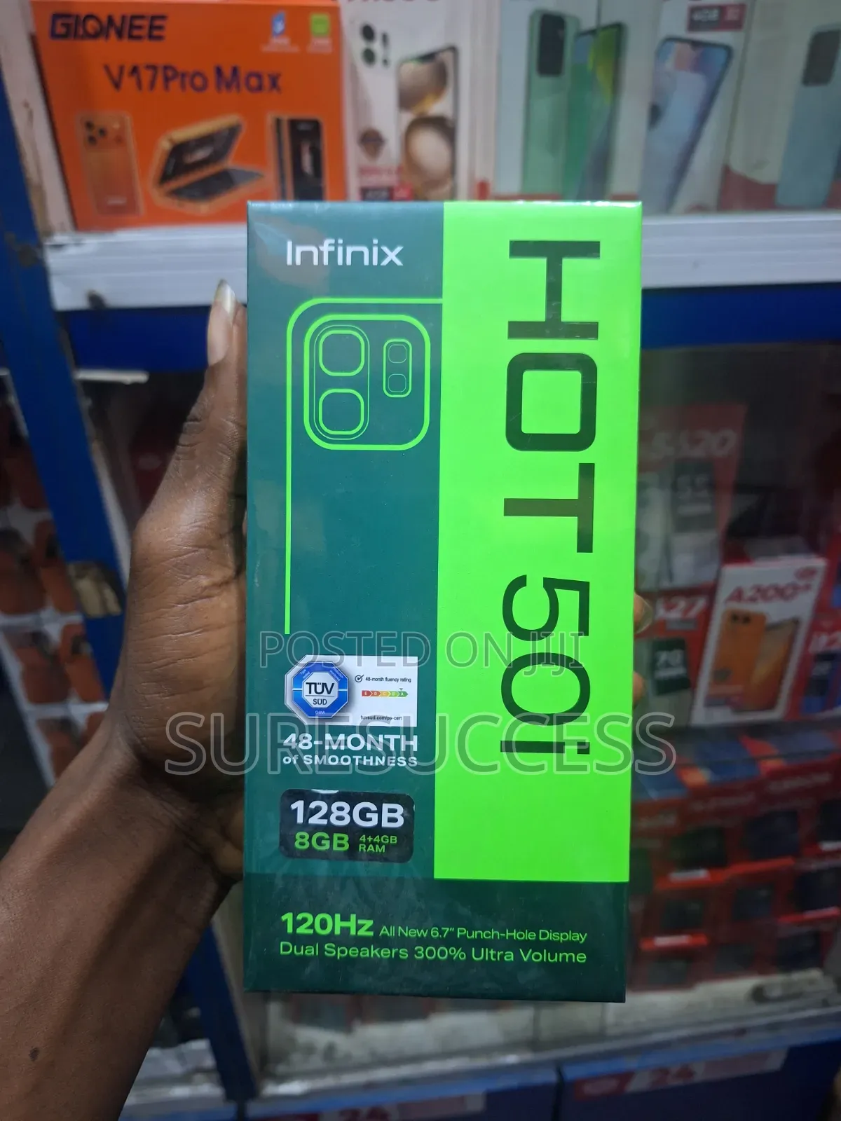 New Infinix Hot 50i 128 GB Gray