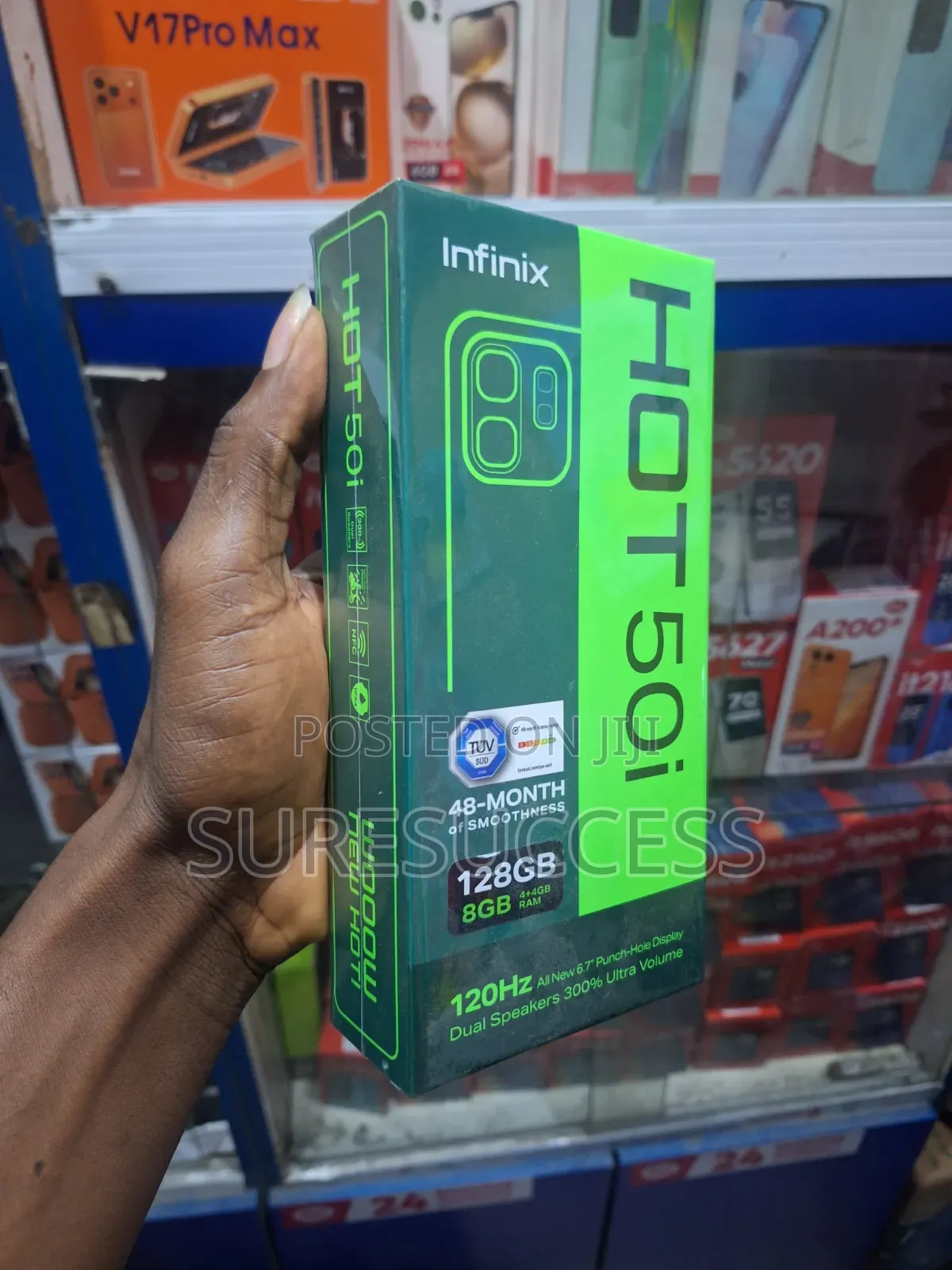 New Infinix Hot 50i 128 GB Gray