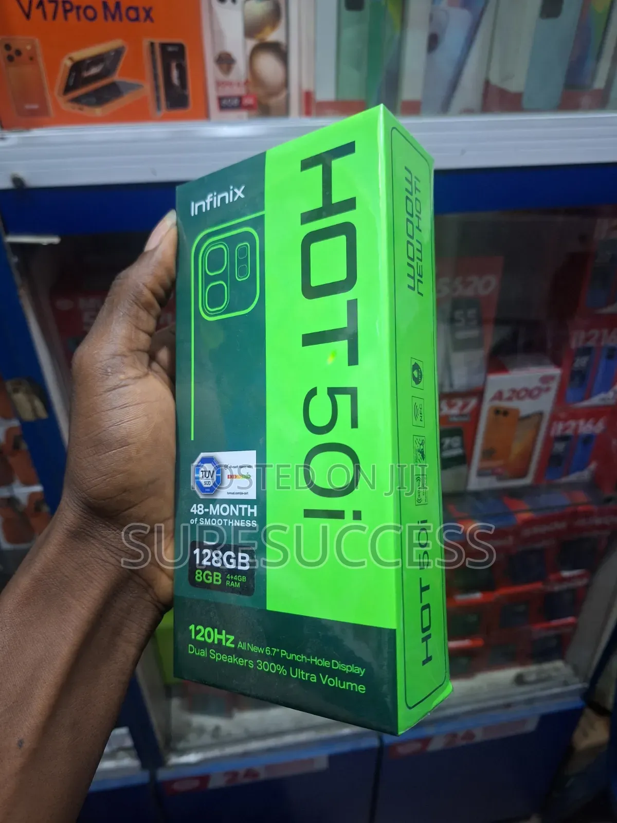 New Infinix Hot 50i 128 GB Gray