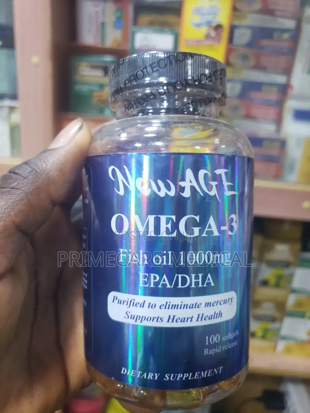 Omega-3 Fish Oil 1000mg
