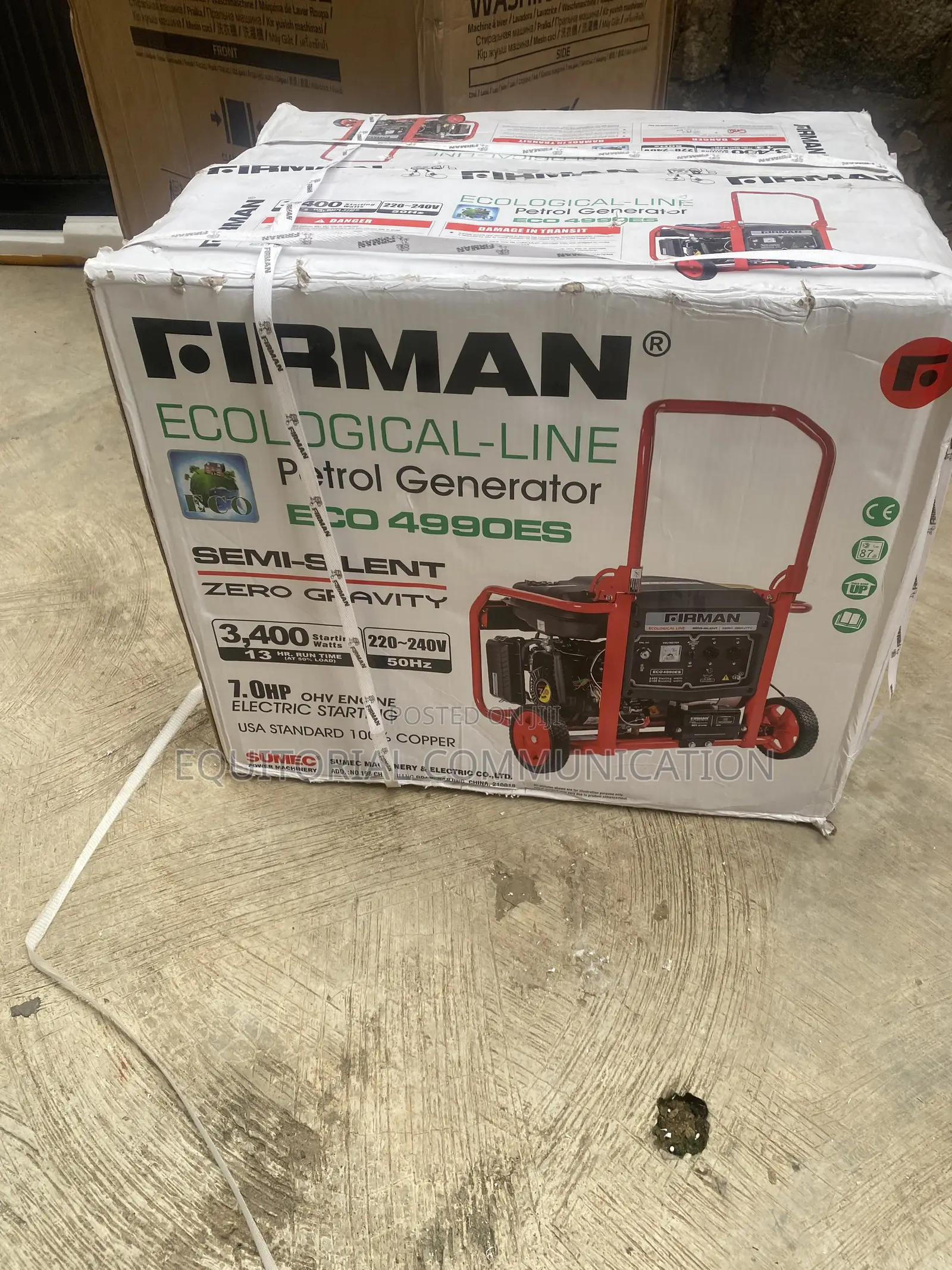 Firman 4990ES 3400 Watts Power Generator