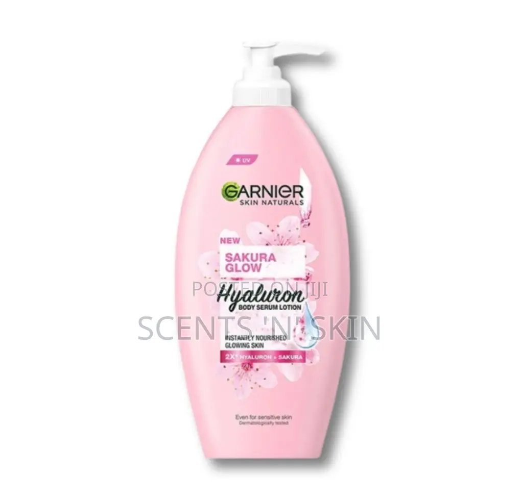 Garnier Sakura Glow Hyaluron Body Serum Lotion 400ml