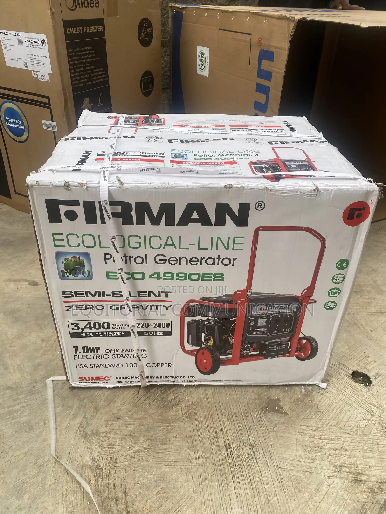 Firman 3.4KW Generator for Household Appliances